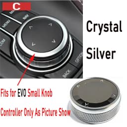 Crystal/Ceramic Car Multimedia Buttons Knob Cover for BMW F20 E87 E92 E93 F34 F30 F10 X5 E70 F15 X3 F25 X1 F48 E84 X6 X4 X7