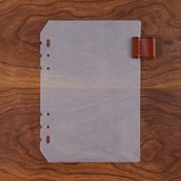 Handmade Leather Journal A5 A6 A7 – Genuine Leather Refillable Notebook with Pen Holder