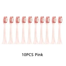 10PCS Replacement Brush Heads For Philips HX6930 HX6064 Sonic Electric Toothbrush Vacuum Soft DuPont Bristle Nozzles No Metal