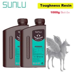 SUNLU 2KG Nylon-Like/ Toughness / High Temperature 3D Resin 405nm UV Resin For Most SLA/DLP/LCD 3D Printer Material UV Sensitiv