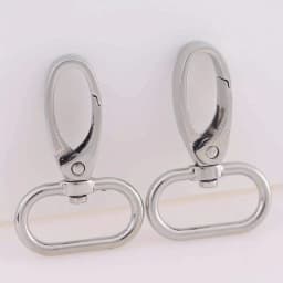 5pcs Swivel Lobster Clasp for Strap Bag Metal Buckles Webbing Belt Snap Hooks Keyring Carabiner DIY Accessories