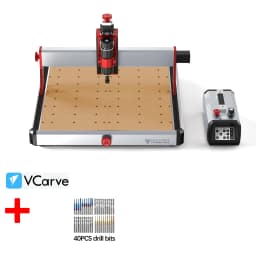 Twotrees TTC450 Ultra High Precision CNC Router 3-Axis/4-Axis Milling Cutting Machine 500W Spindle Carving Metal CNC Engraver