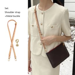 Bag Shoulder Strap For Lv Neverfull Bag Leather Bag Strap Extension Chain Underarm Bag Belt Crossbody Replacement Accessories