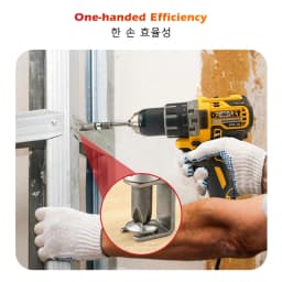 iLMH Spring-loaded Screw Holder Bit, Anti-Drop Screw Fixing Bit Power Tool Accessories, Drill Bit Holder for PH2 T20 T25 Screw