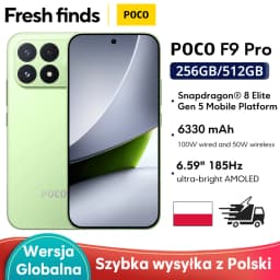 Poco F9 Pro Global Version Smartphone Snapdragon 8 Elite Gen 5 200Mp 6.59" 185Hz Display 6330Mah Battery