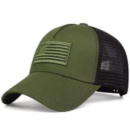 USA Flag Mesh Baseball Cap Summer Breathable Hat Men Women Tactical Hats Unisex Hip Hop Caps Outdoor Sport Trucker Hats