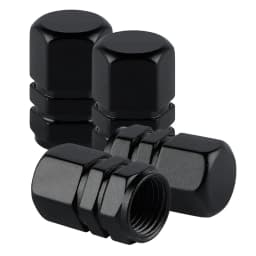 Hex Aluminum Explosion-proof Valve Caps Fit Car & Moto Block Dust Rust Choose Seal Ring or No Ring Various Colors for Wheels