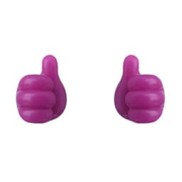 Hand-shaped Rubber Holder Glasses Cable Power Cord Charging Line Self Adhesive Mini Hook Storag Organizer Gadget Car Accessories