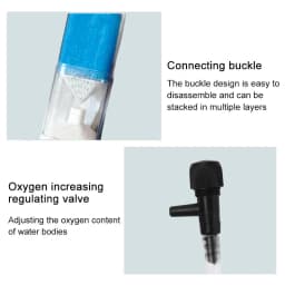 Aquarium Filter Pump Fish Tank Submersible Air Oxygen Aerator Internal Water Pump 220v Anti Backflow Water Pump Wave Maker 