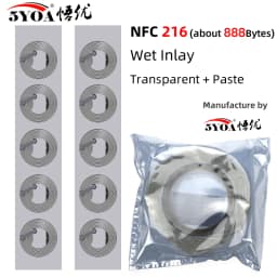 10PCS NFC Tag Nfc213 Label 213 Stickers Tags Badges Lable Sticker 13.56mhz For Huawei Share Ios13 Personal Automation Shortcuts