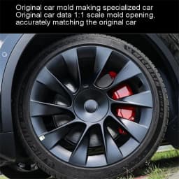 For 2020-2023 Tesla Model Y Brake Caliper Cover (4-Piece Set) Modification Special ADC12 Aluminum Alloy Wheel Caliper Cover