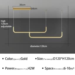 Modern LED Ceiling Chandelier for Living Room Table Dining Room Ceiling Pendant Lamps Home Decorative Lighting Fixture Lustre
