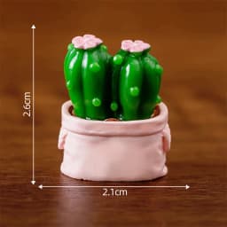 1:6 Dollhouse Miniature Potted Plants Model Green Leafed Plant Pot Bonsai Home Garden Decor Toy Doll House Accessories