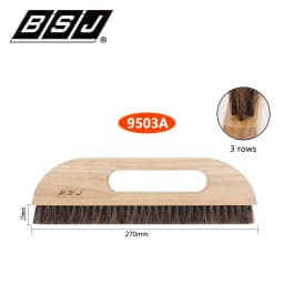 Wallpaper Brush Wallpaper Smoothing Brush Multi-Purpose Cleaning Brush Wooden Handle Wallpaper Paste Brush Cleaning Tools