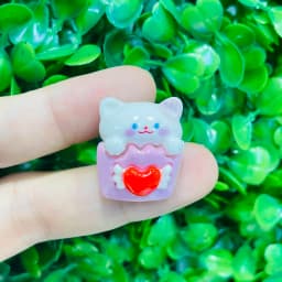 1-6Pcs Cartoon Animal Sheep Turtle Bear Elephant Duck Resin Shoe Charms Decorations for Bands Garden Shoes Button Accessories