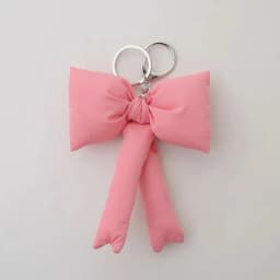 Y2K Trendy 3D Bowknot Keychain Sweet Bow Keyring For Girls Fashion Bag Pendant Backpack Hanging Decoration Couple Gifts