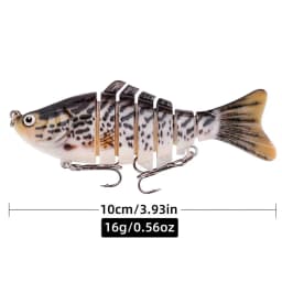 1 PCS Wobblers Fishing Lures Artificial Multi Jointed Sections Artificial Hard Bait Trolling Pike Carp Fishing Tools