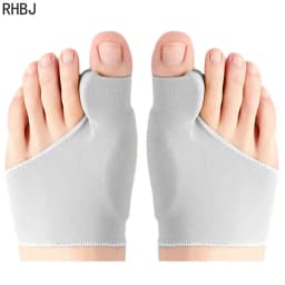 1Pair Toe Separator Hallux Valgus Bunion Corrector Hammer Toe Straightener Foot Pain Relief Orthopedic Pedicure Tools Foot Care