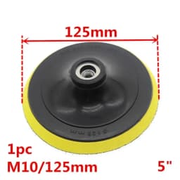 3/4/5/6/7 Inch Flocking Sanding Disc Self Adhesive Polishing Disc Drill Rod Car Paint Care Polishing Pad For Electric Polisher