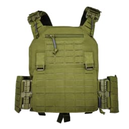 Multi-Role Tactical Vest: Adjustable Nylon Design, Ballistic Panel Ready for Field Enforcement