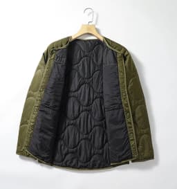 Retro Japanese Style! Gourd Shaped Tech Cotton! Lightweight Warmth! Autumn Winter Men's No Collar Single Button Cotton Jacket...