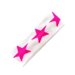 Five-Pointed Star Knitted Wide Headband: Trendy for Women, Kawaii Aesthetic Hairband Style, Daily Office Party Holiday Gift