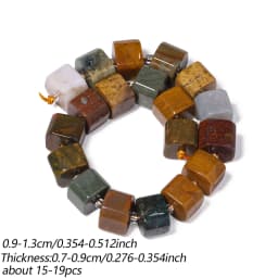 Natural Amethyst Amazonite Lapis Lazuli Beads 9-13mm Irregular Faceted Rondelle Shape Beads for Jewelry Making Accessories