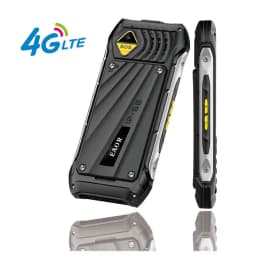 EAOR 336-4G Slim Rugged Phone IP68 Real Three-Proof Feature Phone Big Battery Dual SIM Keypad Phones with Glare Torch Telephone