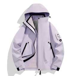 Men's 3-in-1 Jacket with Removable Fleece Liner, Waterproof Windproof Coat for Hiking, Camping, Travel and Daily Outdoor Use