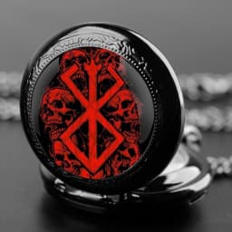 Creative design Glass Dome Quartz Pocket Watch with Chain Necklace Pendant Gift for Male Men Vintage Clock Retro Accessory