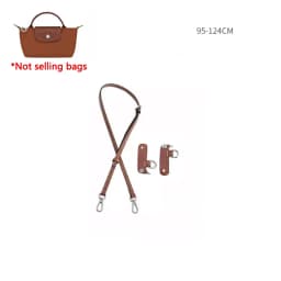 Genuine Leather Shoulder Strap Fit For Longchamp Mini Le Pliage Punch Free Crossbody Bag Strap Accessories