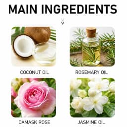 (No Need to Rinse) Rozino Bulgarian Damascus Rose Hair Care Essence, with a Clear, Watery Texture That Is Lightweight and Easy to Absorb, Instantly Moisturizes and Softens Hair, Instantly Smooths Frizz and Eliminates Tangles, Long-Lasting Moisture Retention, Reduces Static Electricity, with a Delicate Rose Fragrance That Lingers, Suitable for All Hair Types, Portable for On-The-Go Care, Ideal for Personal Use and as a Gift.