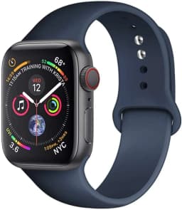 Strap For Apple Watch band 45mm 44mm 41mm 42mm 40mm 49mm 38mm Silicone correa bracelet iWatch series 9 8 5 4 3 8 6 SE 7 Ultra