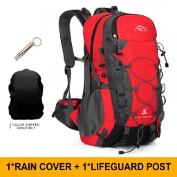 Hiking Storage Backpack Sturdy 40-liter Travel Backpack Suitable for Mountaineering Hiking Camping Backpack Men Tactical Bag