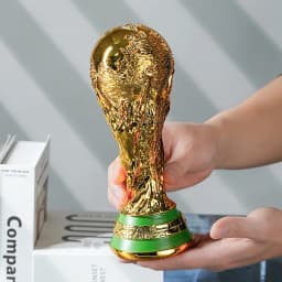 In Stock 2026 FIFA World Cup Trophy Model Ornament Football Trophy Model Soccer Fan Commemorative Decoration Collection Gifts