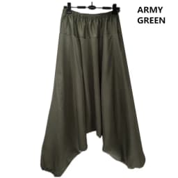 2026 Spring Women Casual Loose Harem Pants Solid Elastic Waist Summer Wide Leg Pants Plus Size Cotton Linen Trousers 4XL 5XL