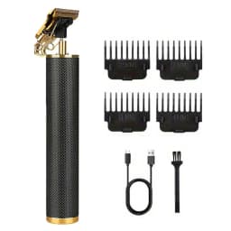 Professional Cordless Hair Clipper Set with Digital Display, T-Blade Trimmer & Hair Clipper & Guide Combs Hair Grooming for Men’s Barber Salon-Grade Haircutting at Home Gifts for Men