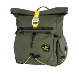 Bike Handlebar Bag 17L Cycling Backpack Storage Bag Front Basket With MOLLE System Rack Support For Brompton Dahon