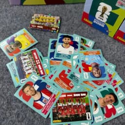 Panini 2026 FIFA World Cup Soft Cover Book Stickers International Version Rare Collection Football Sports Fan Hobby Souvenir