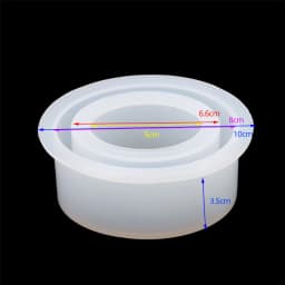 4 Sizes Bracelet Resin Epoxy Molds Casting Silicone UV Resin Mould Tools For DIY Jewelry Making Earrings Pendant Accessories Set