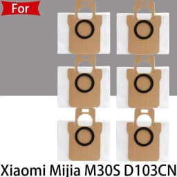 For Xiaomi Mijia M30S D103CN Self Cleaning Vacuum CleanAccessories Main Side Brush lip Hepa Filter Mop Cloth Dust Bag Parts