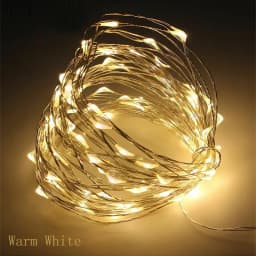 1M 2M Copper Wire LED String lights Holiday lighting Fairy Garland For Christmas Tree Wedding Party Decoration