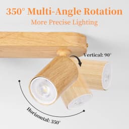 Modern LED Ceiling Spotlight Replaceable Bulb GU10 Spot Lamp for Living Room Bedroom Kitchen Energy Efficient Ceiling Lighting