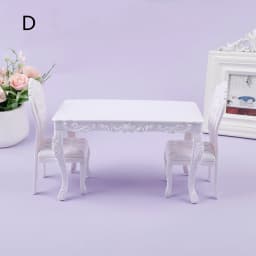 1PC Dollhouse 1:6 Kitchen Furniture Accessories Dining Table Chair Computer Office Desk Chair For Doll House Decor Kids Toys