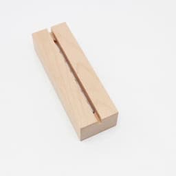 5mm 5.9 Inch Wooden Lamp Base AAA Battery Powered Warm White Light Wood Acrylic Led Display Stand DIY Lighting Accessories