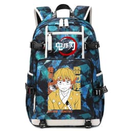 Demon Slayer Anime School Bag Large Capacity Lightweight Student Backpack for Kids Boys Girls Daily Use