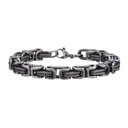 Never fade stainless steel link chain bracelet