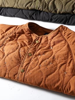 Retro Japanese Style! Gourd Shaped Lightweight Warm Cotton Jacket for Couples Autumn Winter Fashionable No Collar Trendy Cott...