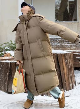 ZAROY Padded Women Jacket Windproof Warm Winter Long Parkas Overcoat Loose Casual Hoodie Coat Skiing Outerwear Длинные п