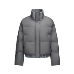 Semir Women Down Jacket Panel Design Layered Look Loose Fit 80 Percent Down Fill Versatile Modern Style 2026 New